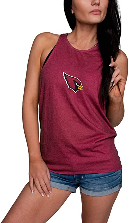 Arizona Cardinals NFL Womens Tie-Breaker Sleeveless Top - M