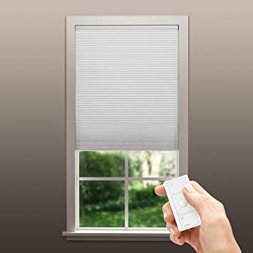 Serena Smart Shades by Lutron | Custom Automated Window Blinds | Room Darkening, Inside Mount | White