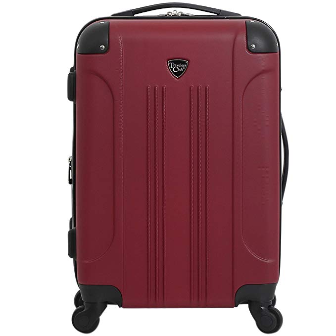 Travelers Club 20" Chicago Expandable Spinner Carry-On Luggage