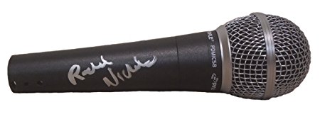 Rachel Nichols Autographed / Signed Pyle Microphone w/ Proof Photo of Signing, ESPN Sportscenter, NFL Monday Night Football, COA