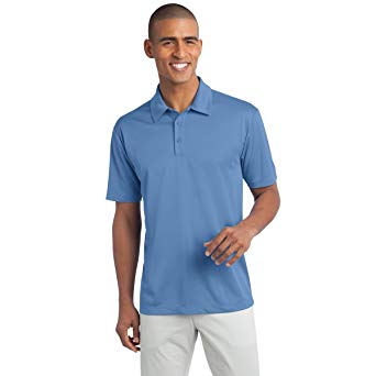 Clothe Co. Men's Big & Tall Short Sleeve Moisture Wicking Silk Touch Polo Shirt