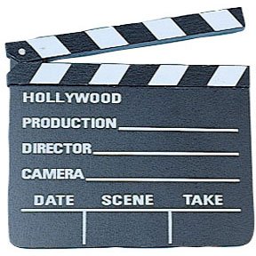 Hollywood Clap Board