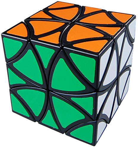 LanLan Black Curvy Copter Puzzle Cube