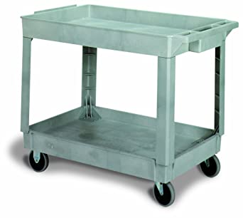 Continental 5805GY, Grey Large Utility Cart (Case of 1)