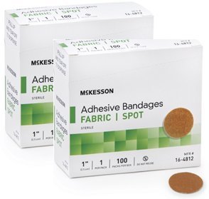 McKesson Medi Pak Performance Bandage 1"round 2 Boxes Of 100 count (2)