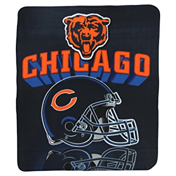 Northwest Chicago Bears Gridiron Fleece Throw