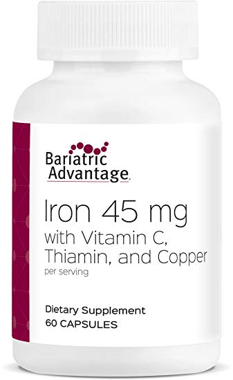 Bariatric Advantage - Iron Capsule 45mg, 60 Count