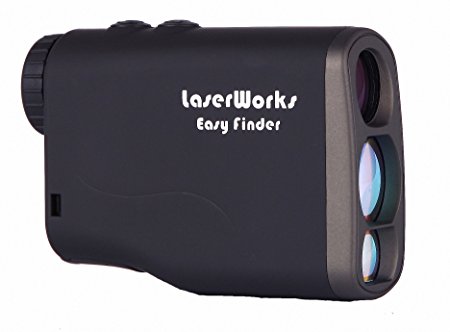 LaserWorks LW1000SPI Laser Rangefinder for Hunting and Golf ,Fog measurement,Waterproof