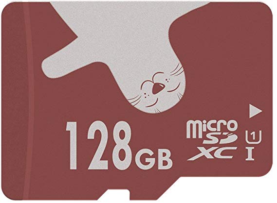 ALERTSEAL 128GB Micro SD Card U1 SDXC Memory Card Class 10 for Smart Watch/Phone with microSD to SD Adapter(U1 128GB)