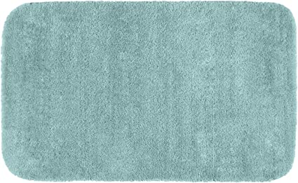 Garland Rug Traditional Bath Rug, 30-Inch by 50-Inch, Seafoam