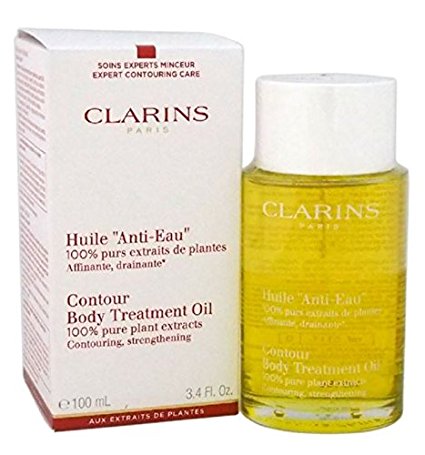 Clarins Body Treatment Oil Anti Eau, 3.4-Ounce Box