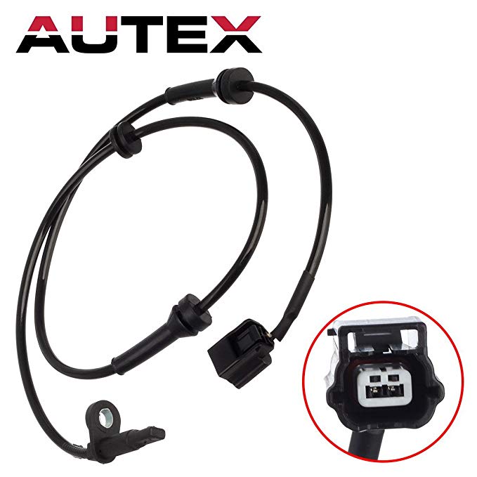 AUTEX 1pc ABS Wheel Speed Sensor Front 47910-1AA0A ALS2500 5S12283 SU13701 479101AA0B 479101AA0A compatible with Nissan Murano 2009 2010 2011 2012 2013 2014 3.5L & Titan 2012 2013 2014 5.6L