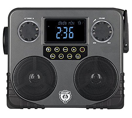 CHAMP Bluetooth Survival Solar Multi-Function Skybox with Emergency AM/FM NOAA Weather Radio (RCEP600WR)