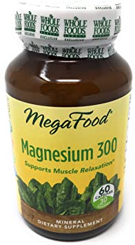 Megafood, Supplement Magnesium 300Mg, 60 Count