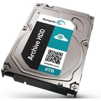 Seagate 8TB Archive HDD SATA 6GBps 128MB Cache SATA Internal Bare Drive (ST8000AS0002)