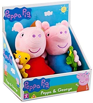 Character Options Peppa Pig Plush Set - Peppa & George