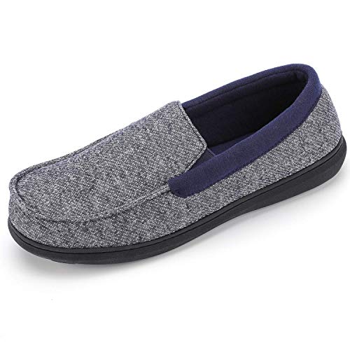 RockDove Men's Moc Slipper with SILVADUR Antimicrobial