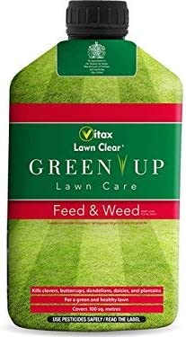 2 X Green Up Liquid Lawn Feed and Weed 500ml