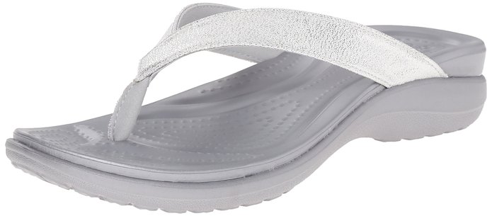 crocs Women's Capri V Shimmer W Flip Flop