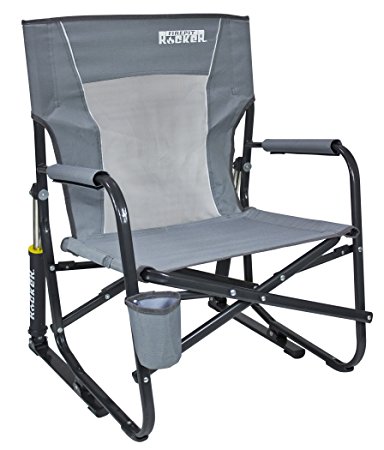 GCI Outdoor FirePit Rocker, Mercury Gray