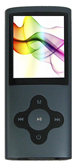 Sylvania SMPK4083 4 GB Video MP3 Player with Full Color Screen (Graphite)