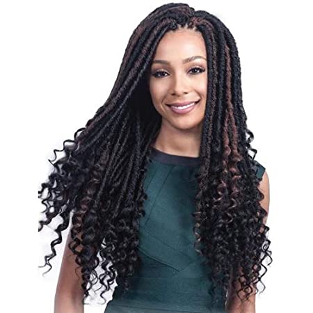 Bomba Faux Locs Soul Curly Tips 20" Crochet Braid Hair by Bobbi Boss (T1B/27)