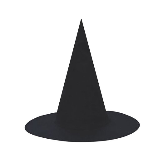 SeasonsTrading Black Witch Hat ~ Halloween Witch Costume Accessory (STC13010)