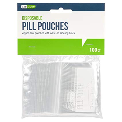 Ezy Dose Disposable Pill Pouches (100 count)