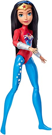 DC Super Hero Girls FJG63 Wonder Woman Gymnastic Doll