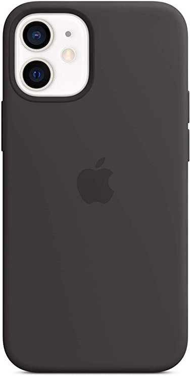 Apple Silicone Case with MagSafe (for iPhone 12 mini) - Black