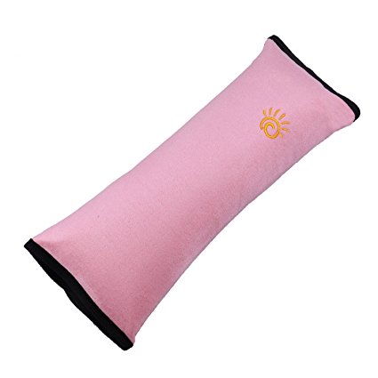 E-TECHING Auto Children Seat Belt Pillow Car Safety Belt Protect Shoulder (Pink)