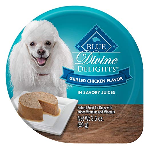 Blue Buffalo Divine Delights Natural Adult Small Breed Wet Dog Food Cups