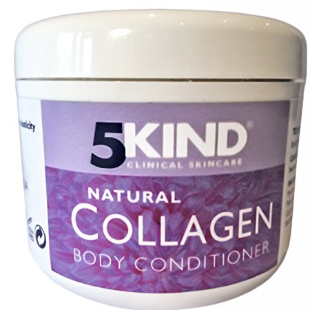 5KIND Collagen Cocoa Butter Body Conditioner Cream-Hydrating, Replenishing And Firming-Natural Oils For Beautiful Smooth And Radiant Skin, Fast Absorbing, Non-Greasy, Ultra Moisturising Body Cream..Ideal For Sensitive, Dry Giving You Smooth Hydrated Skin