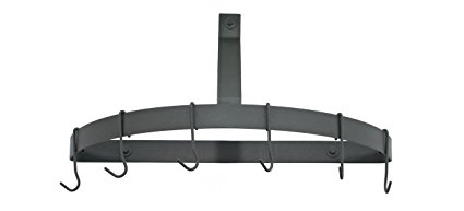 Cuisinart CRHC-22MBK Chef's Classic Half-Circle Wall-Mount Pot Rack, Matte Black