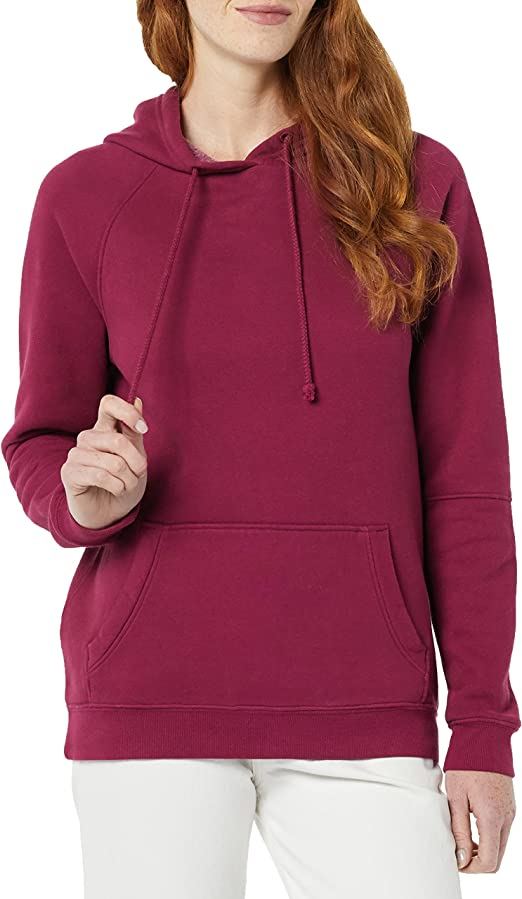 Goodthreads Women's Heritage Fleece Long Sleeve Hoodie Sweatshirt