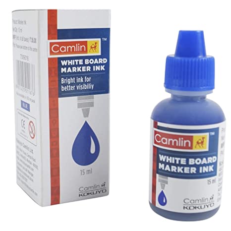 Camlin Kokuyo White Board Marker Ink - 15ml, Blue