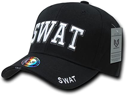 Rapid Dominance Unisex Adult Deluxe Embroidered Law Enforcement Caps - SWAT