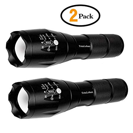 Military Grade 5 Mode CREE XML T6 3000 Lumens Tactical Led Waterproof Flashlight - Get 2 for Only $19.95