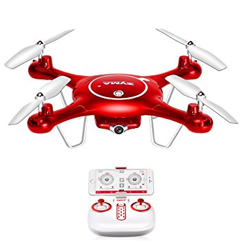 Syma X5UW Drone Quadcopter Copter FPV Real-time HD Camera Flight-track Function High Hold RC Quadcopter RTF