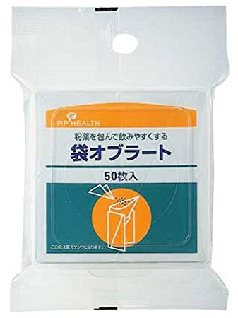 Pip Oblate Bag Type - Japanese Edible Film, 50pcs