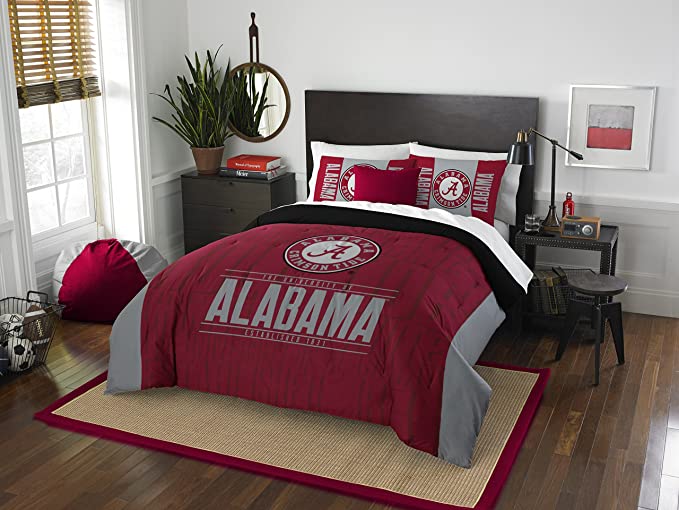 The Northwest Company Officially Licensed NCAA Modern Take Bed Set, Team Color, Multi Size