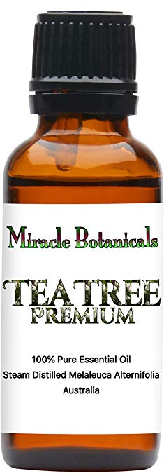 Miracle Botanicals Australian Tea Tree Premium Essential Oil - 100% Pure Melaleuca Alternifolia - Therapeutic Grade (30ml)