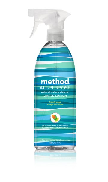 Method All Purpose Natural Surface Cleaner, Beach Sage, 28 Fluid Ounce