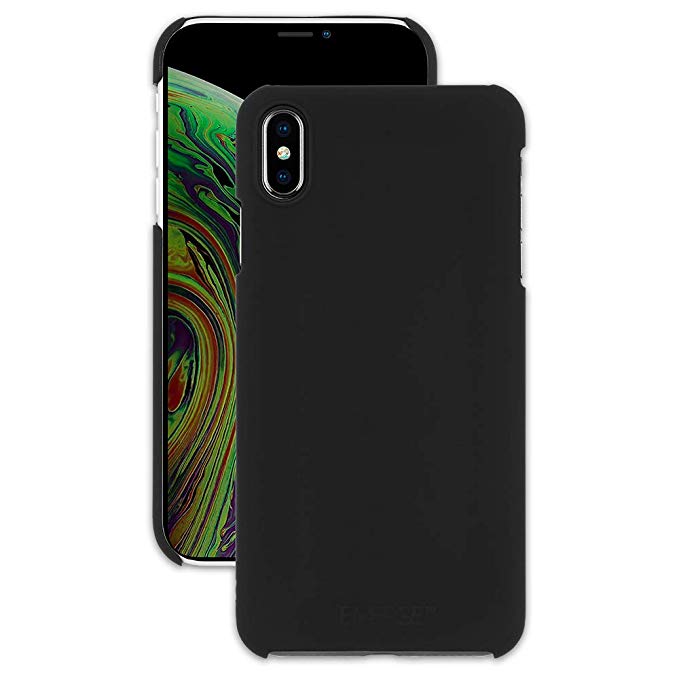 EMERGE SLIM SHELL iPhone XS Max Ultra Thin Slim Cell Phone Case - Black
