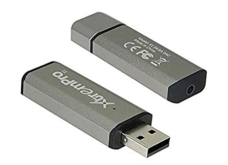XtremPro X1-1 High Performance USB DAC Headphone Amp OTG Amplifier (1 Piece)