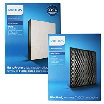 Air Philips AC2887 NanoProtect 2000 Series True HEPA FY 2422  CARBON FY2420 Set Filter of Air Purifier