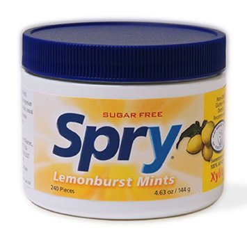 Xlear Spry Lemonburst Sugarfree Mints, 240-Count
