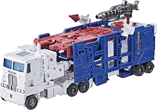 Transformers Toys Generations War for Cybertron: Kingdom Leader WFC-K20 Ultra Magnus Action Figure - Kids Ages 8 and Up, 7.5-inch