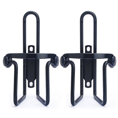 FiveBox Premium Anti Rust Aluminum Alloy Bike Bicycle Water Bottle Cage Holder for Outdoor Activities