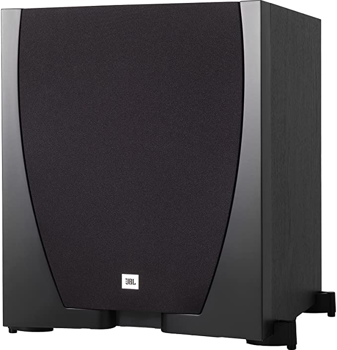 JBL Sub 550P High-Performance 10" Powered Subwoofer Sealed Enclosure with Built-in 300-Watt RMS Amplifier